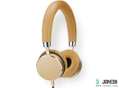 طلایی هدفون استریو راک ROCK Muma Stereo Headphone