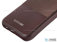 قاب محافظ ژله ای چرمی Samsung Galaxy J3 emerge