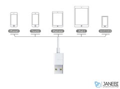 کابل شارژ و انتقال داده لایتنینگ اپل