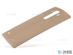 درب پشت طرح چرم LG G4