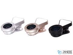 لنز فلاش دار واید و ماکرو گوشی موبایل لی کیو آی LIEQI LQ-035 Flash Light Lens