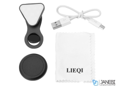لنز فلاش دار واید و ماکرو گوشی موبایل لی کیو آی LIEQI LQ-035 Flash Light Lens