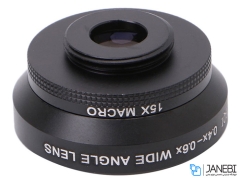 لنز فلاش دار واید و ماکرو گوشی موبایل لی کیو آی LIEQI LQ-035 Flash Light Lens