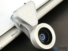 لنز فلاش دار واید و ماکرو گوشی موبایل لی کیو آی LIEQI LQ-035 Flash Light Lens