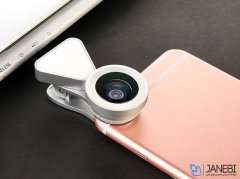 لنز فلاش دار واید و ماکرو گوشی موبایل لی کیو آی LIEQI LQ-035 Flash Light Lens