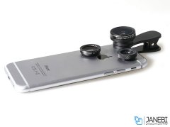 لنز فیش آی و واید و ماکرو گوشی موبایل لی کیو آی LIEQI LQ-028 Photo Lens