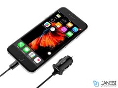 قیمت شارژر فندکی فست شارژ ماشین با لایتنینگ آکی