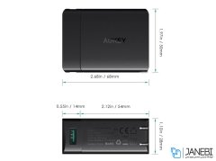 شارژر دیواری آکی Aukey PA-Y7 Wall Charger