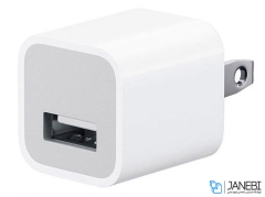 شارژر اصلی آیفون همراه با کابل Apple iphone AC Adapter 2 Pin