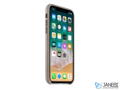 کاور چرمی اپل آیفون X