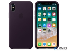 قاب چرمی اپل آیفون X