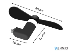 مینی پنکه میکرو یو اس بی اکسترا Xtra Mini Portable Micro USB Fan