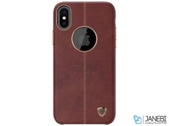 قاب محافظ چرمی نیلکین آیفون Nillkin Englon Apple iPhone X