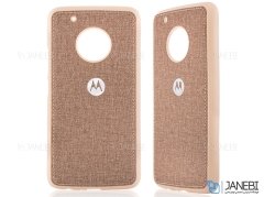 قاب محافظ طرح پارچه ای موتورولا Protective Cover Motorola Moto G5 Plus