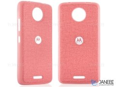 قاب محافظ طرح پارچه ای موتورولا Protective Cover Motorola Moto C Plus