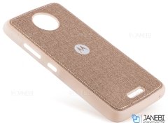 قاب محافظ طرح پارچه ای موتورولا Protective Cover Motorola Moto C