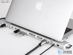 مبدل چند منظوره یوگرین Ugreen USB 3.0 Multi Display Converter 5 Port