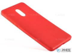 قاب ژله ای طرح چرم نوکیا Auto Focus Jelly Case Nokia 6