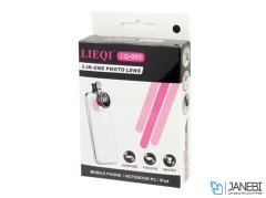 لنز گوشی موبایل لی کیو آی Lieqi LQ-003 Super Wide, Fisheye & Macro Lens