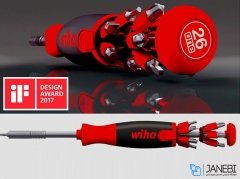 پیچ گوشتی 26 تایی شیائومی Xiaomi Wiha Kit 26 in 1 Screwdriver