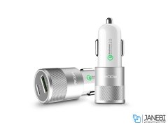 شارژر فندکی فست شارژ ماشین تایپ سی 36 وات راک
