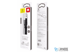 کابل شارژ و انتقال داده لایتنینگ بیسوس Baseus Two In One Portable Cable 23cm