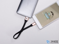 کابل شارژ و انتقال داده لایتنینگ بیسوس Baseus Two In One Portable Cable 23cm