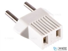 تبدیل دو شاخه به دو شاخه برق Universal Adaptor 2 to 2