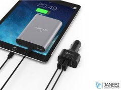 شارژر فندکی فست شارژ ماشین سه پورت اوریکو