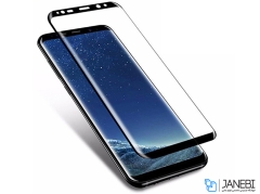محافظ صفحه نمایش شیشه ای تمام چسب سامسونگ Full Glass Screen Protector Samsung Galaxy S9