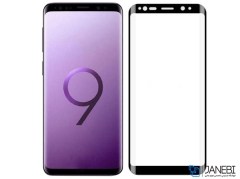 محافظ صفحه نمایش شیشه ای تمام چسب سامسونگ Full Glass Screen Protector Samsung Galaxy S9
