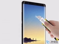 محافظ صفحه نمایش شیشه ای تمام چسب سامسونگ Full Glass Screen Protector Samsung Galaxy Note 8