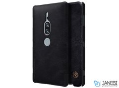 کیف چرمی نیلکین سونی Nillkin Qin Leather Case Sony Xperia XZ2 Premium