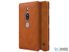 کیف چرمی سونی Nillkin Qin Leather Case Sony Xperia XZ2 Premium