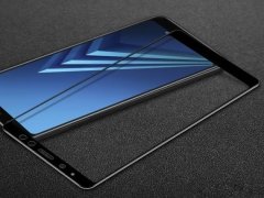 محافظ صفحه نمایش شیشه ای سامسونگ Glass full Cover A8 2018