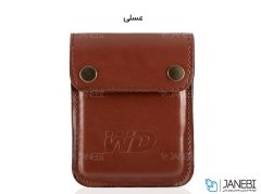 کیف محافظ چرمی هارد Hard Disk Drive Leather Bag