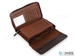 کیف چرمی چند منظوره و گوشی موبایل GG Giordani Gold Mobile Bag
