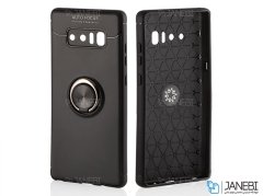 قاب ژله ای حلقه دار سامسونگ Becation Finger Ring Case Samsung Galaxy Note 8