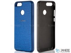 قاب محافظ طرح پارچه ای هواوی Protective Cover Huawei Y9 2018