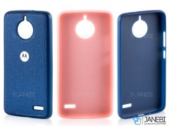قاب محافظ طرح پارچه ای موتورولا Protective Cover Motorola Moto E4