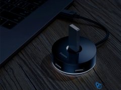 هاب یو اس بی بیسوس Baseus Round Box Hub Adapter