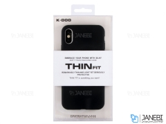 قاب سیلیکونی آیفون K.Doo Thin Fit Case iPhone X