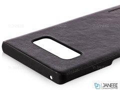 قاب محافظ چرمی سامسونگ Huanmin Leather Case Samsung Galaxy S8