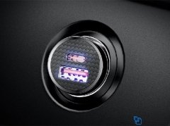 شارژر فندکی فست شارژ ماشین دو پورت بیسوس