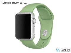 بند سیلیکونی اپل واچ طرح اسپرت Apple Watch Sport Band 38mm