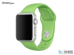بند سیلیکونی اپل واچ طرح اسپرت Apple Watch Sport Band 38mm