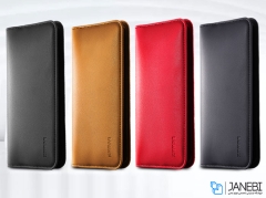 پاور بانک و کیف چرمی Zhuse Black Hole Series ZS-WB-001 8000mAh Power Bank And Leather Bag