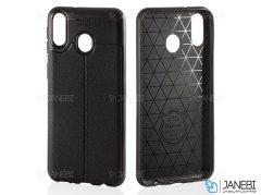 قاب ژله ای طرح چرم سامسونگ Auto Focus Jelly Case Samsung Galaxy M20