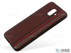 قاب چرمی سامسونگ Shell Road Elegant Case Samsung Galaxy A6 2018
