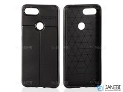 قاب ژله ای طرح چرم شیائومی Auto Focus Jelly Case Xiaomi Mi 8 Lite